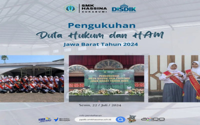 Pengukuhan Duta Hukum dan HAM Jawa Barat tahun 2024