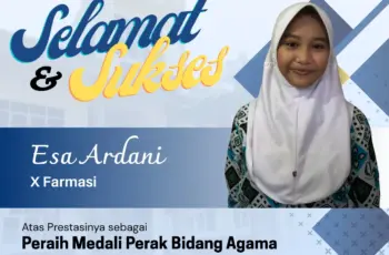 Medali Perak Bidang Agama dalam ajang bergengsi “Kompetensi Siswa Nasional”