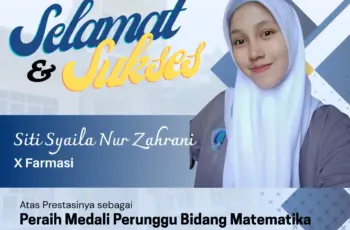 Medali Perunggu Bidang Matematika dalam ajang Kompetisi Sains Tingkat Nasional JAMSCO